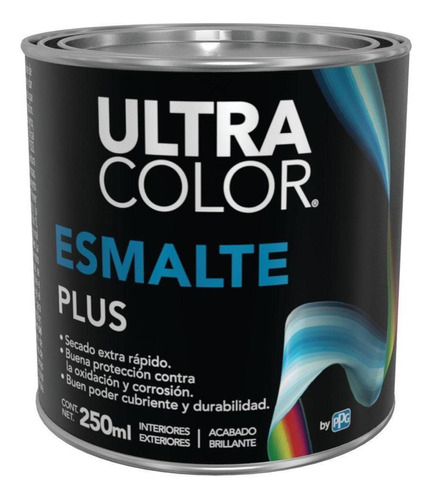 ULTRACOLOR ESMALTE PLUS SR BLANCO 250ML