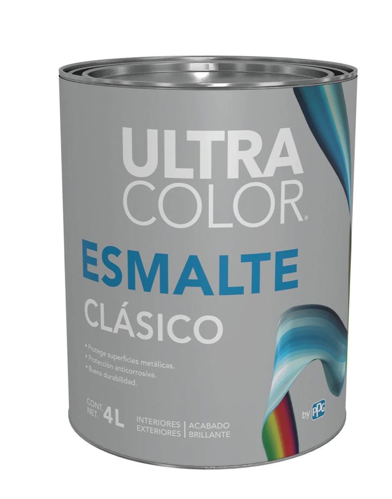 [19A0438264] ULTRACOLOR ESMALTE CLASICO NEGRO 4L