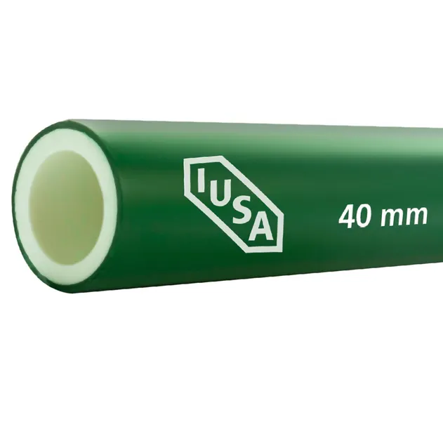IUSAPLUS TUBO 4 METROS 40MM (1 1/4" )