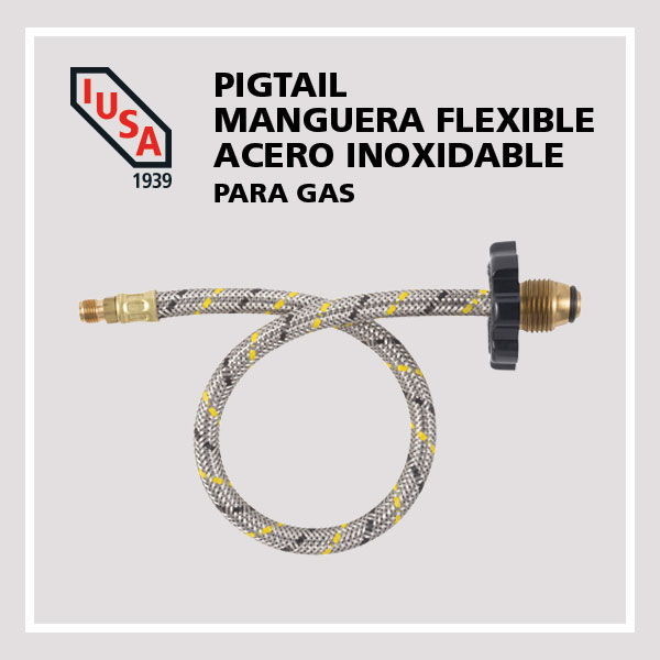 PIGTAIL FLEXIBLE PUNTA SUAVE Y MANERAL IUSA 5004