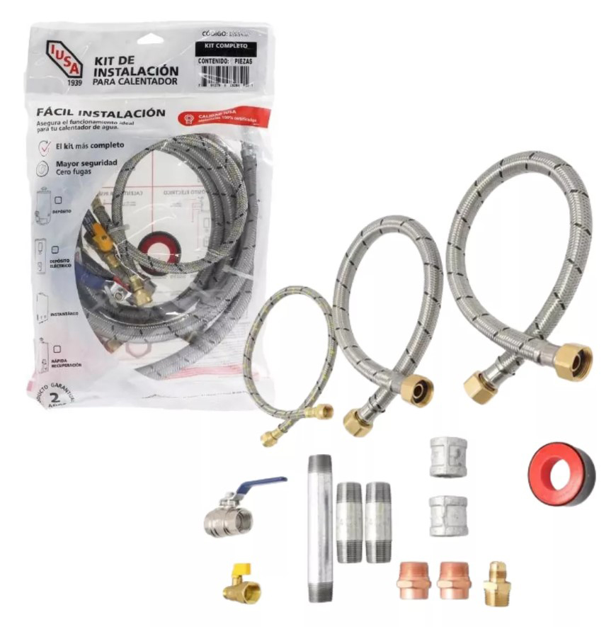 KIT INSTALACION CALENTADOR RAPIDA RECUP