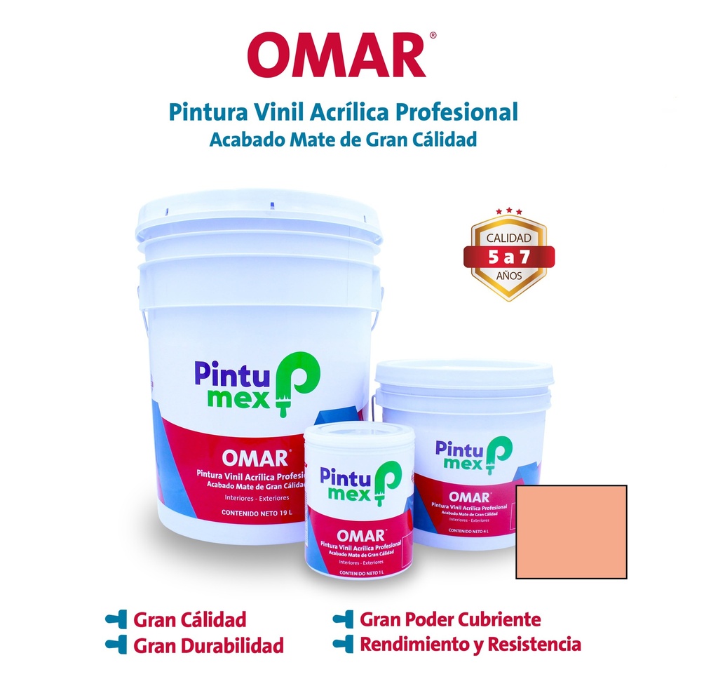 OMAR DURAZNO BOTE 500ML