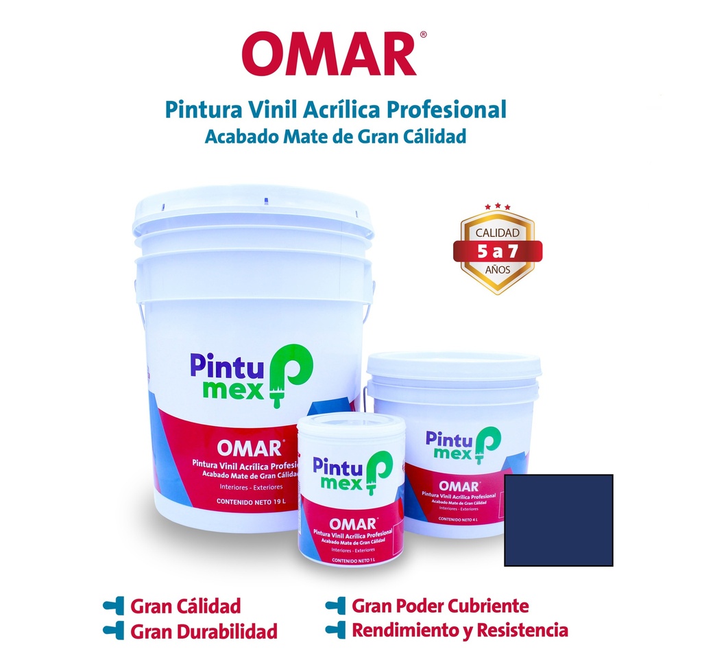 [500-520] OMAR AZUL NAVY BOTE 500ML
