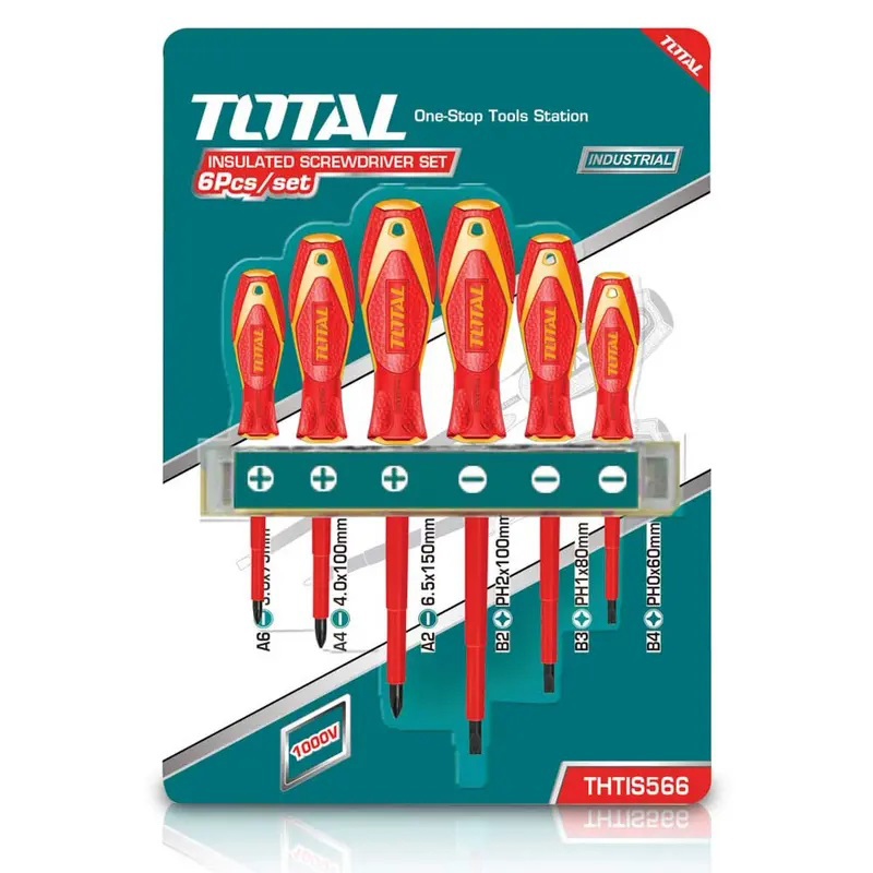 [618912] DESARMADORES DIELÉCTRICOS JUEGO 6 TOTAL