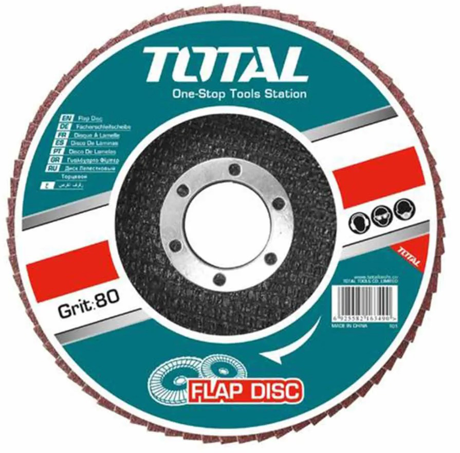 [619434] DISCO LAMINADO TOTAL METAL Y ACERO P80