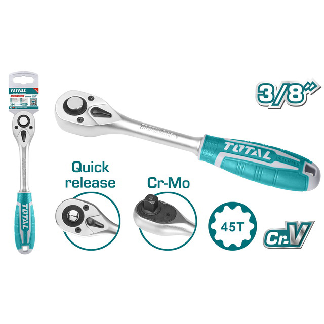 [618918] MATRACA TOTAL 3/8" THT106386