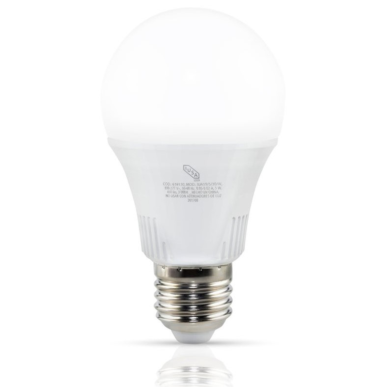 [619097] LAMPARA LED IUSA A19 9W 6500K LUZ BLANCA