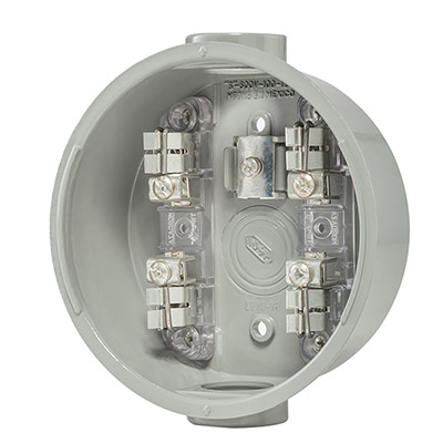 [221338] BASE MEDIDOR IUSA 4 TERM CASERA EN CAJA