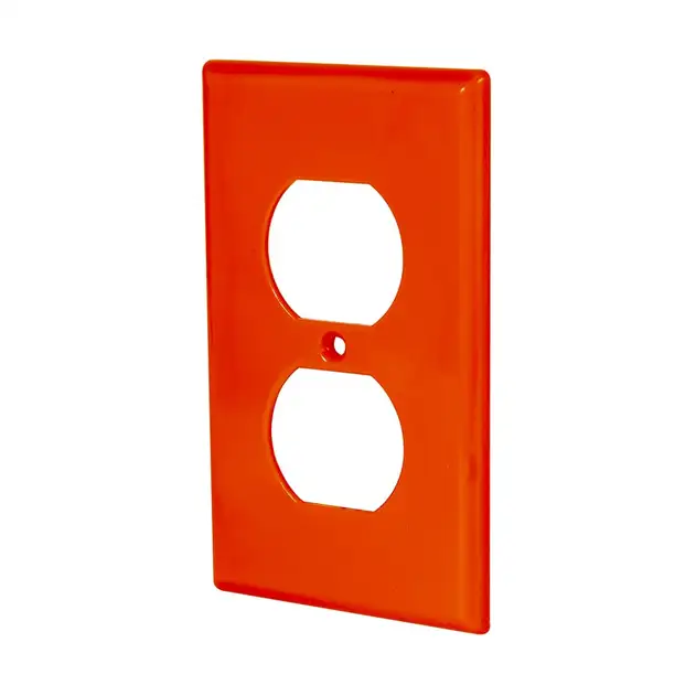 [664563] PLACA DUPLEX TIERRA AISLADA NARANJA IUSA