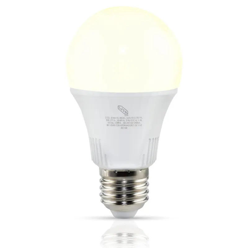 [618132] LAMPARA LED IUSA A19 9W LUZ CALIDA IUSA