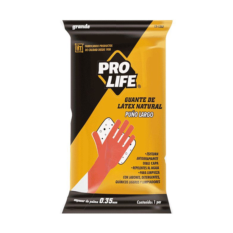 [15-1200] GUANTE LATEX DOMESTICO CH PROLIFE