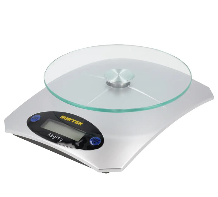 [BADCP] BASCULA DIGITAL COCINA C/ PLATO 5KG SURTEK
