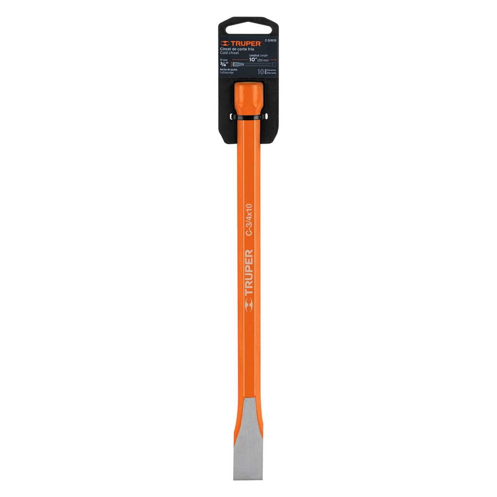 CINCEL DE CORTE FRÍO, 3/4 X 10' TRUPER