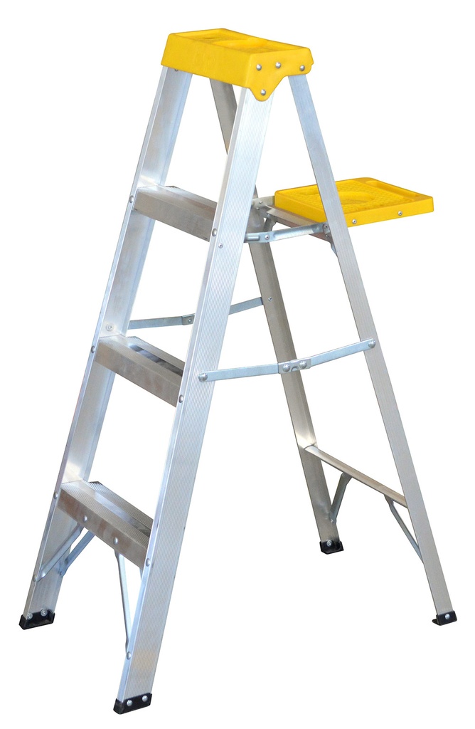 ESCALERA SURTEK TIJERA 3 PELDAÑOS 1.21M