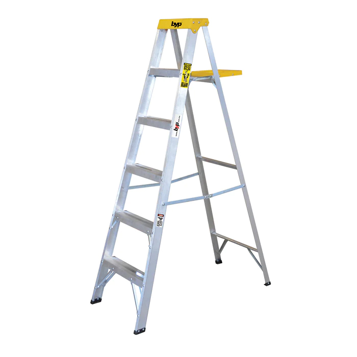 ESCALERA TIJERA BYP TIPO II 5ESC AMARILL