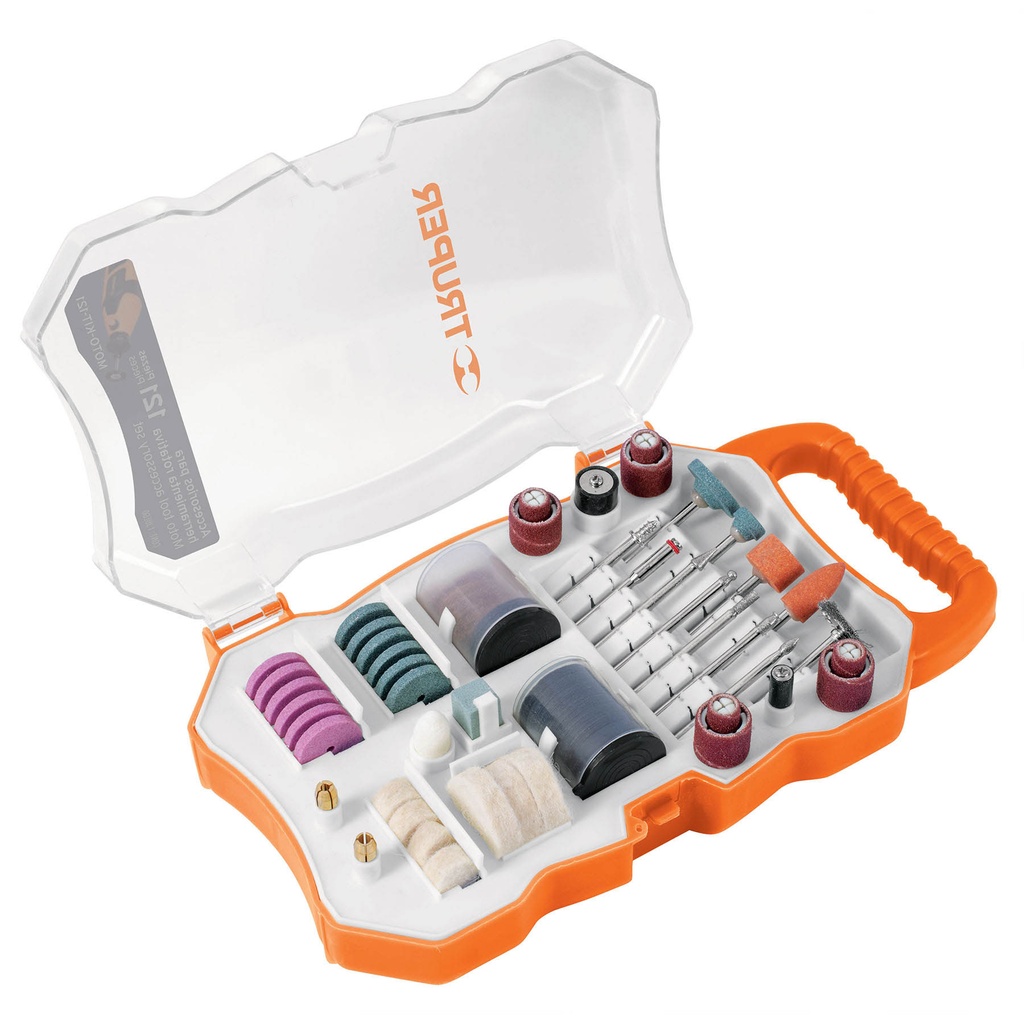 HERRAMIENTA ROTATIVA TRUPER KIT 121 PZA