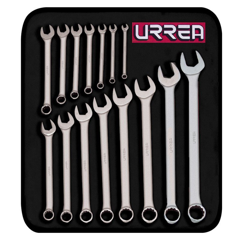 JUEGO DE LLAVES URREA COMB SAT 15 PZ