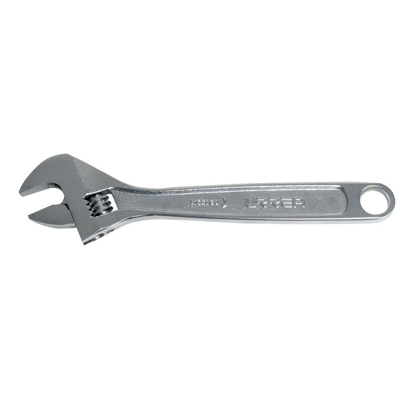 LLAVE AJUSTABLE URREA CROMADA 8