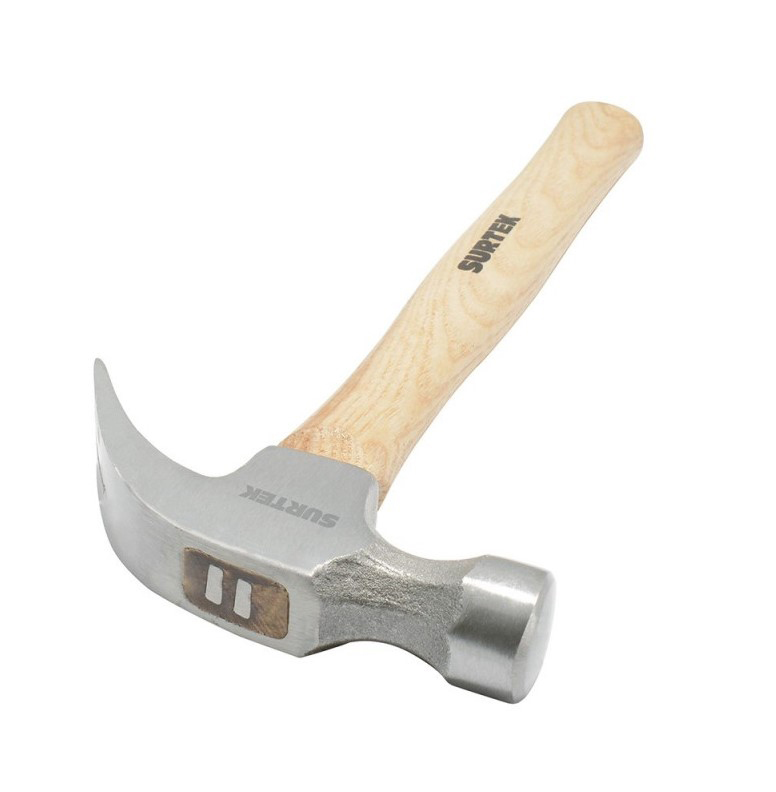 [407] MARTILLO DE UÑA CURVA 8OZ SURTEK