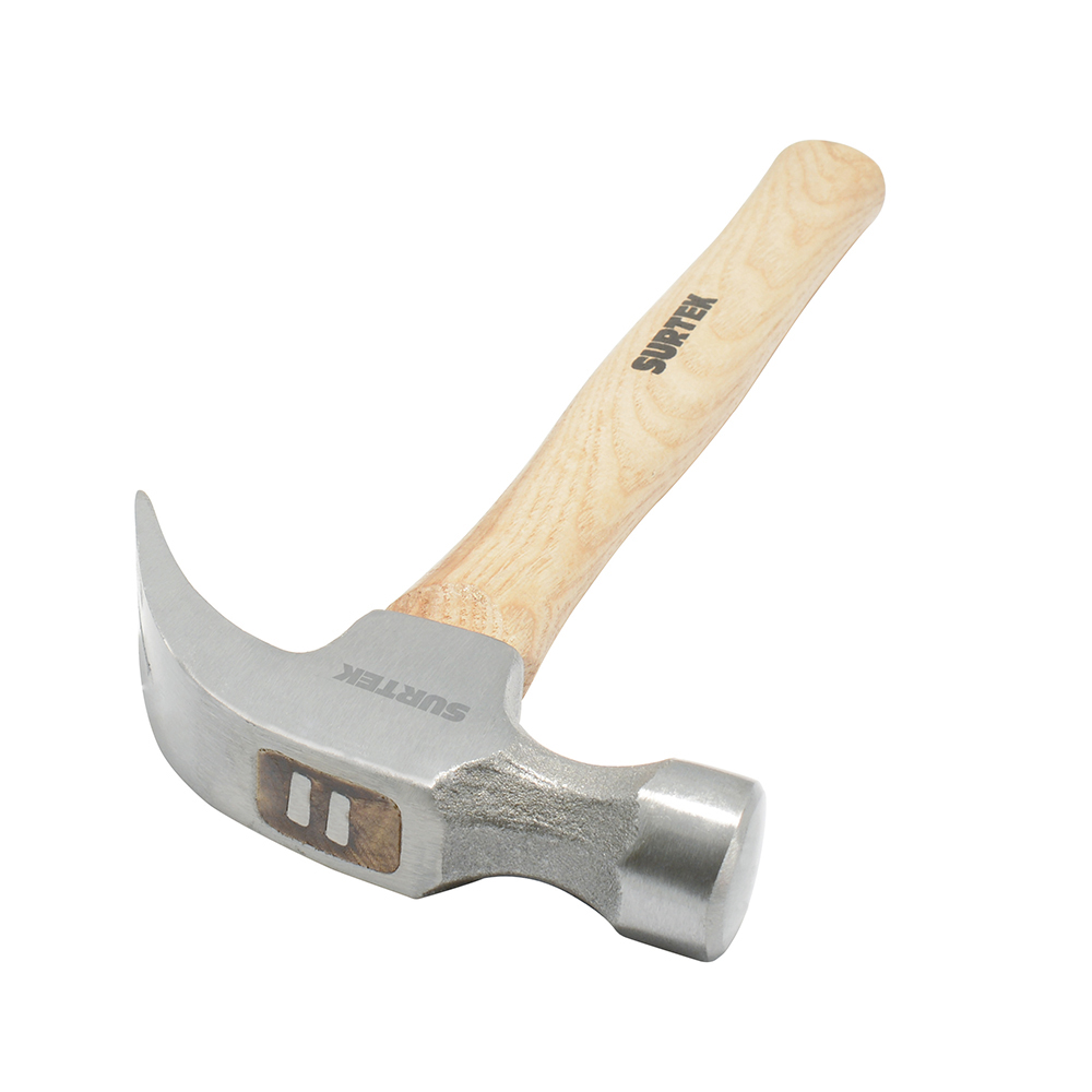 [420] MARTILLO SURTEK UÑA CURVA MADERA 20 OZ