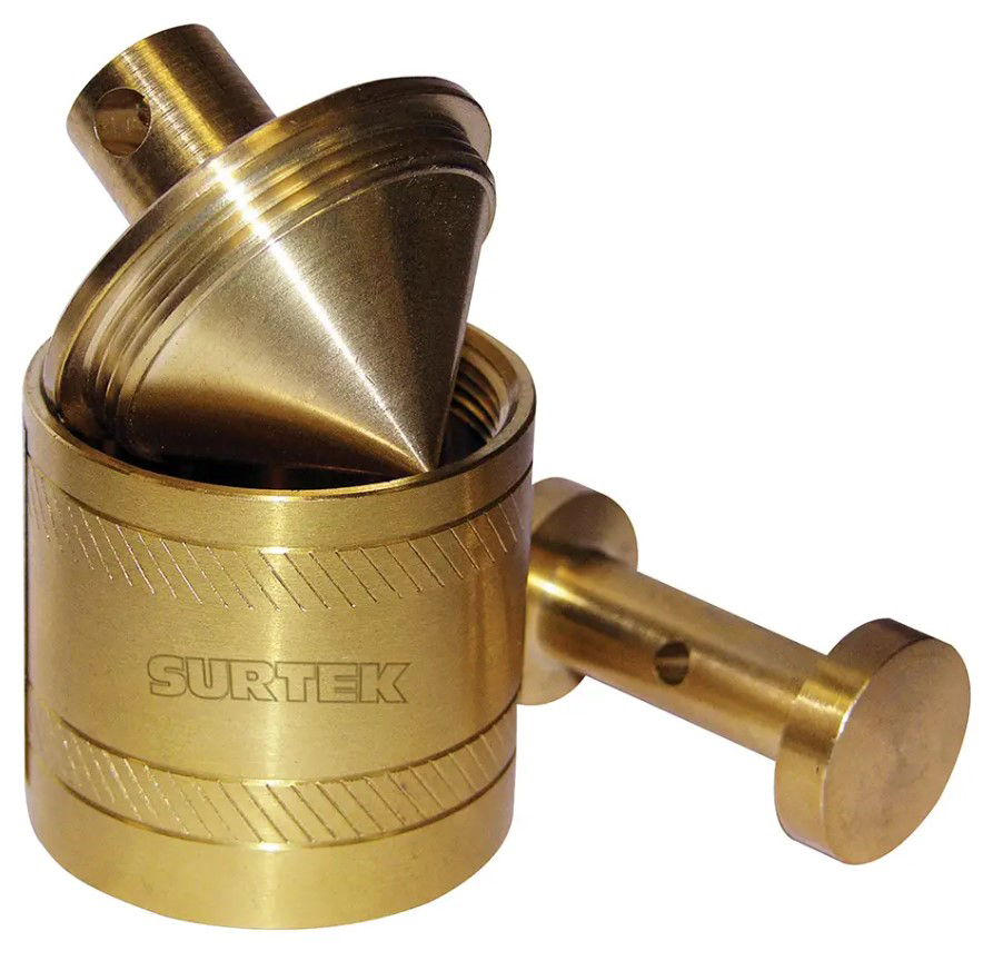 [142616] PLOMADA LATON SURTEK BARRIL 122G