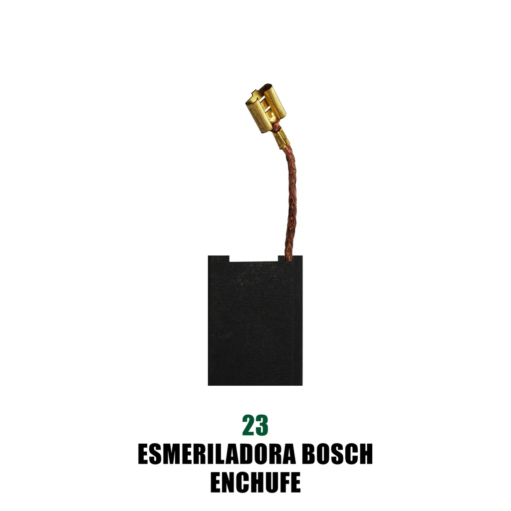 [AC23] CARBON ESMERILADORA BOSCH ENCHUFE