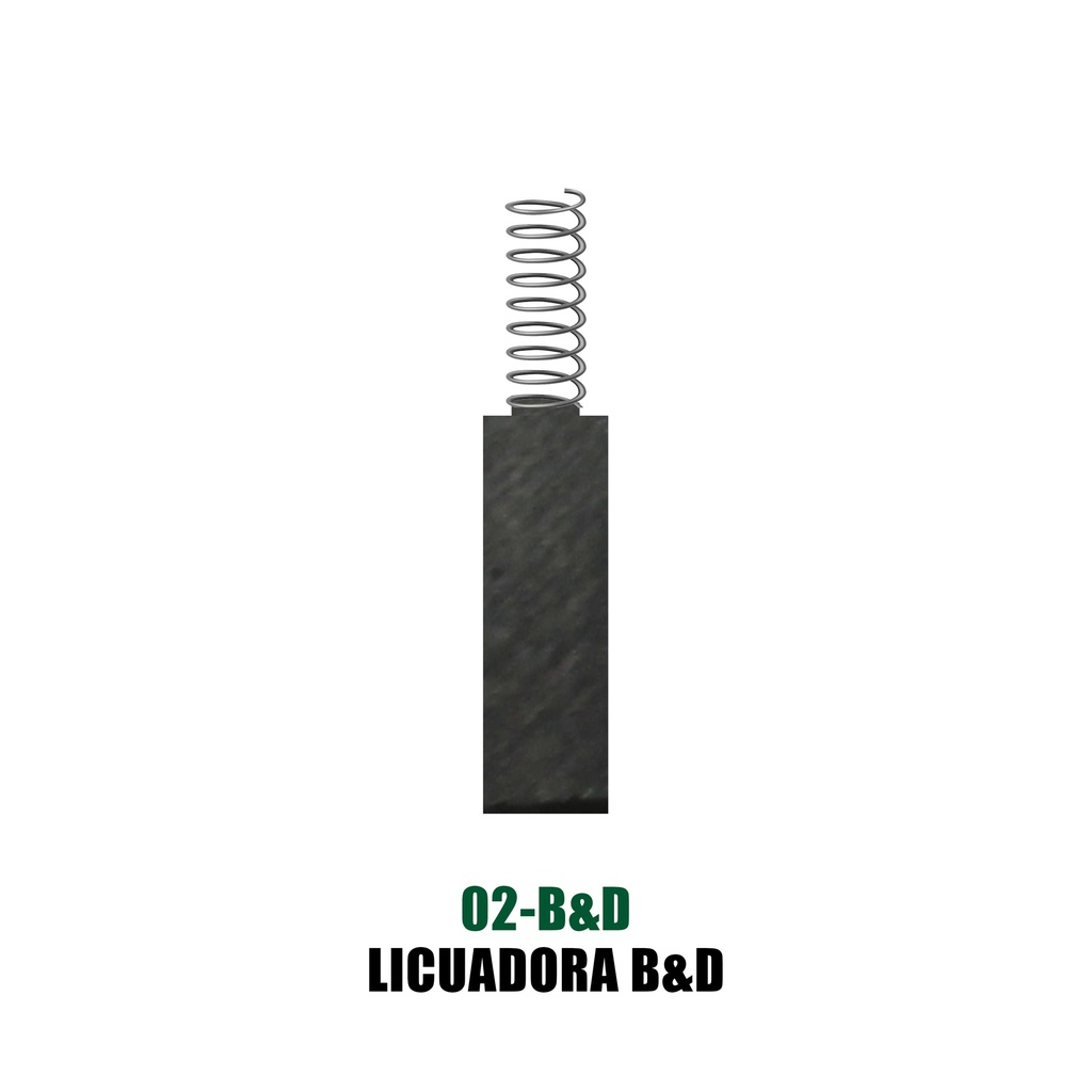 CARBONES PARA LICUADORA B&D