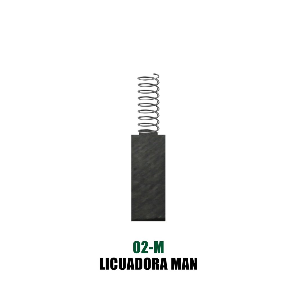 CARBONES PARA LICUADORA MAN 2 CANALES