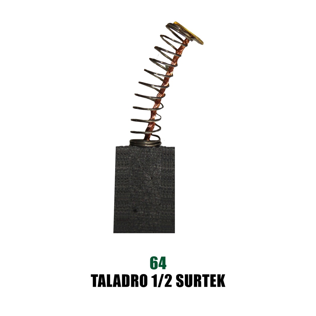 [AC64] CARBONES PARA TALADRO 1/2  SURTEK
