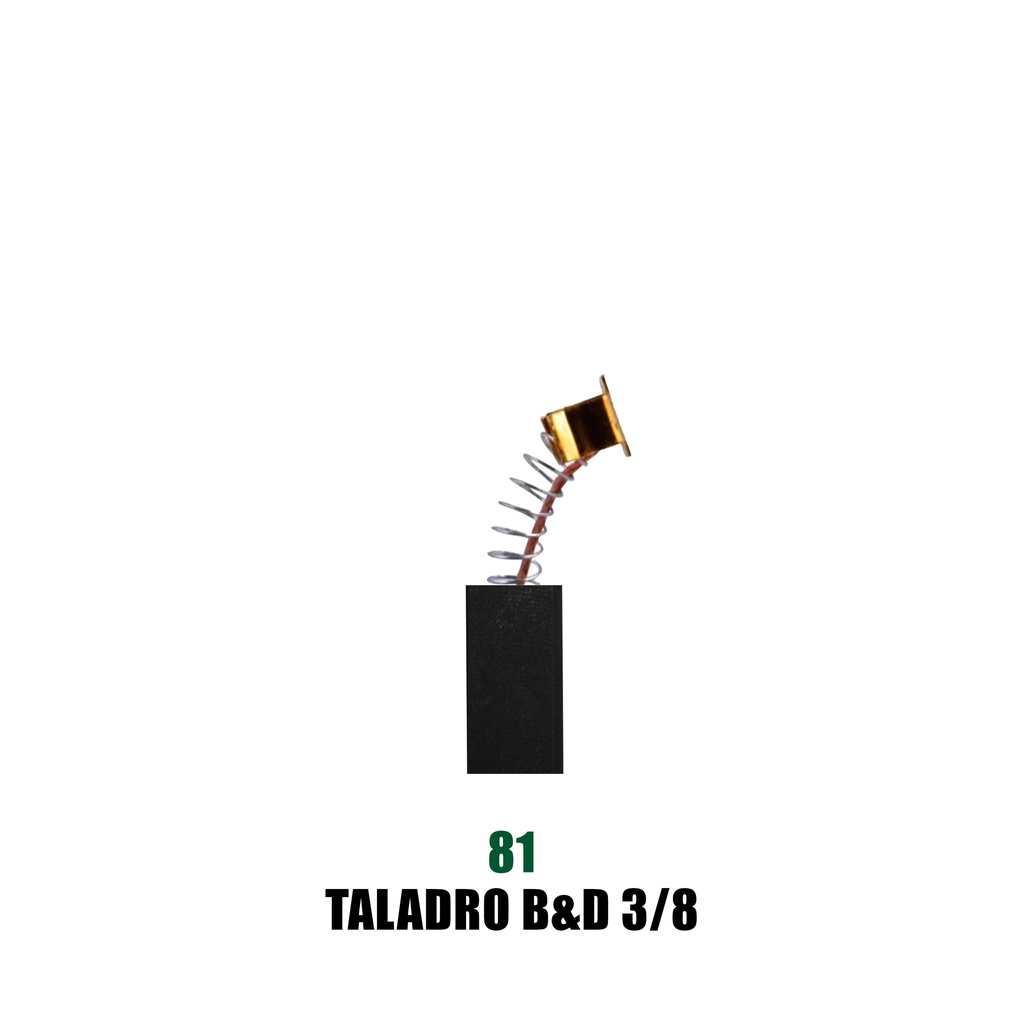[AC81] CARBONES PARA TALADRO B&D 3/8