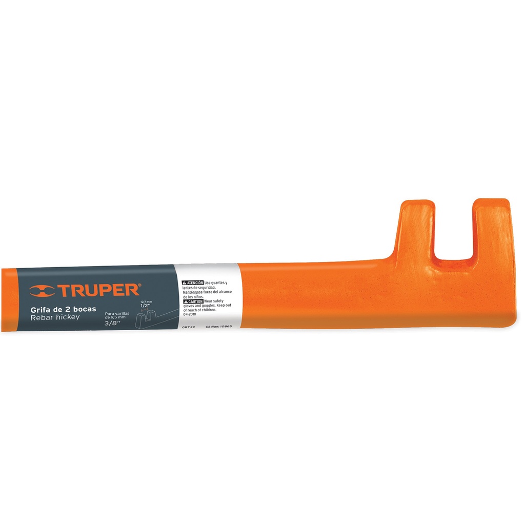 [10865] GRIFA DOS BOCAS DE 5/8 Y 1/2 TRUPER