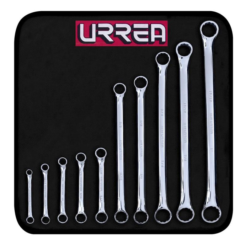 JUEGO 10 LLAVES ESTRIAS URREA 15