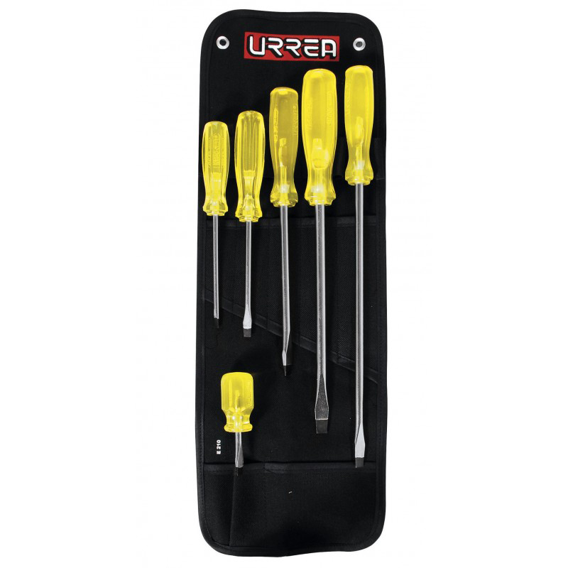 JUEGO 6 DESTORNILL URREA PUNTA PLANA