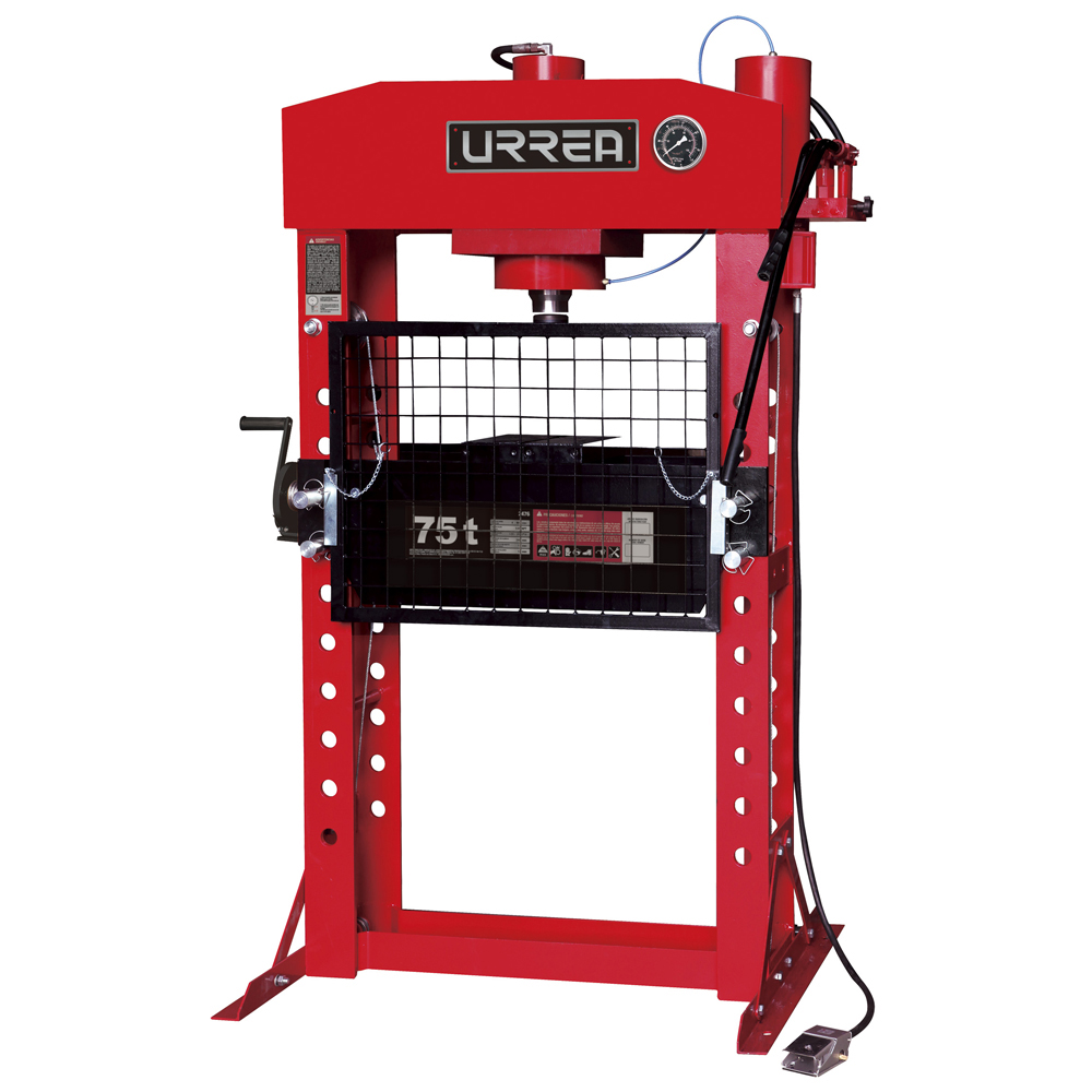PRENSA HIDRONEUMATICA URREA 75 TON