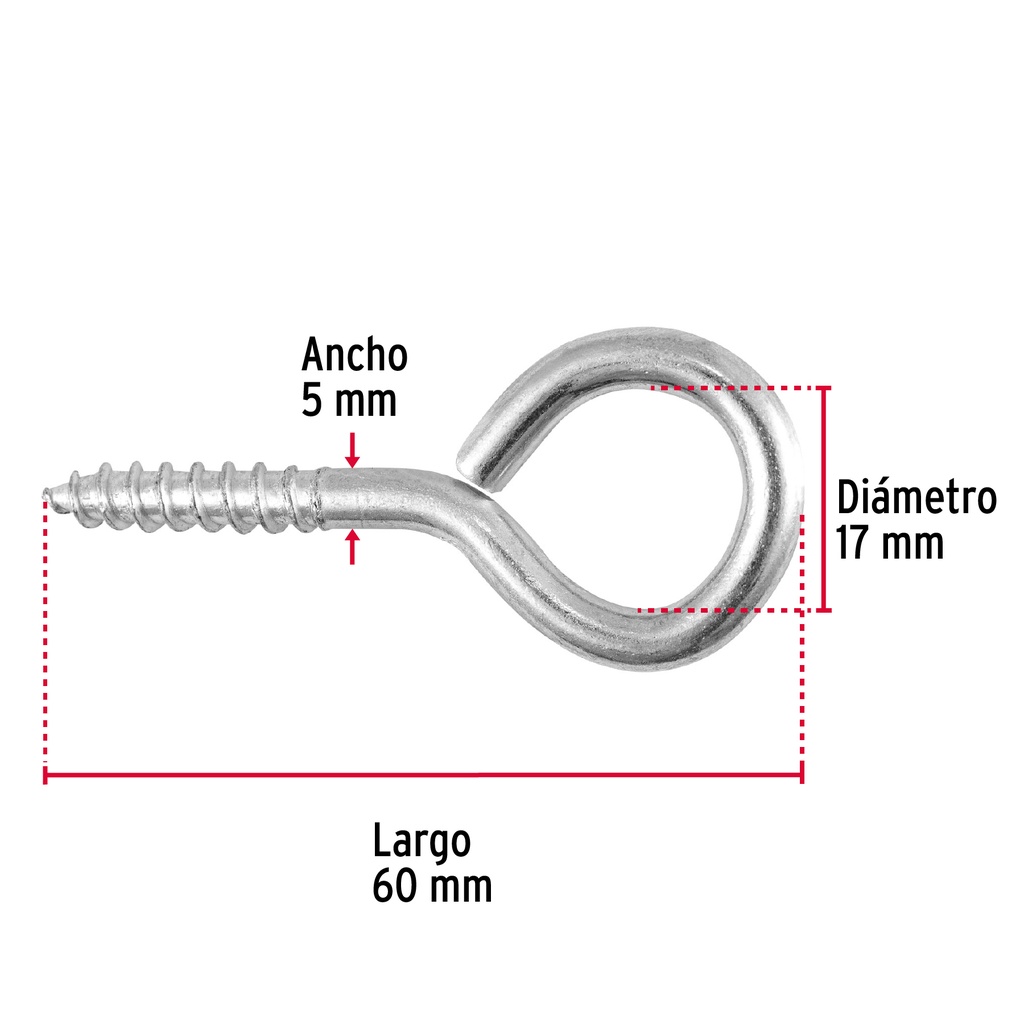 [AC22100] ARMELLA CERRADA 22 X 100 SURTEK PIEZA