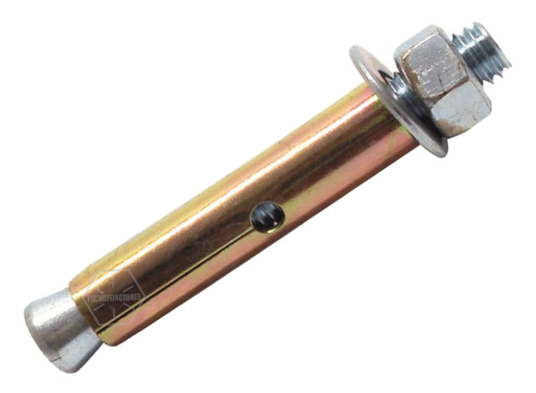 TAQUETE CON TORNILLO FIERO 4 PIEZAS 1/4