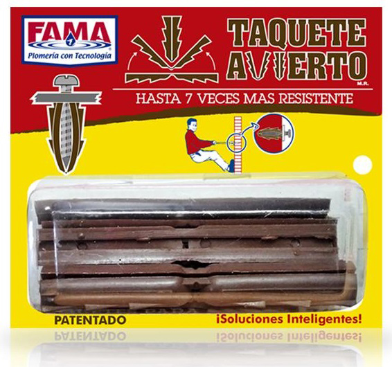 [9497] TAQUETES Y PIJAS 5PZA FAMA 3/8
