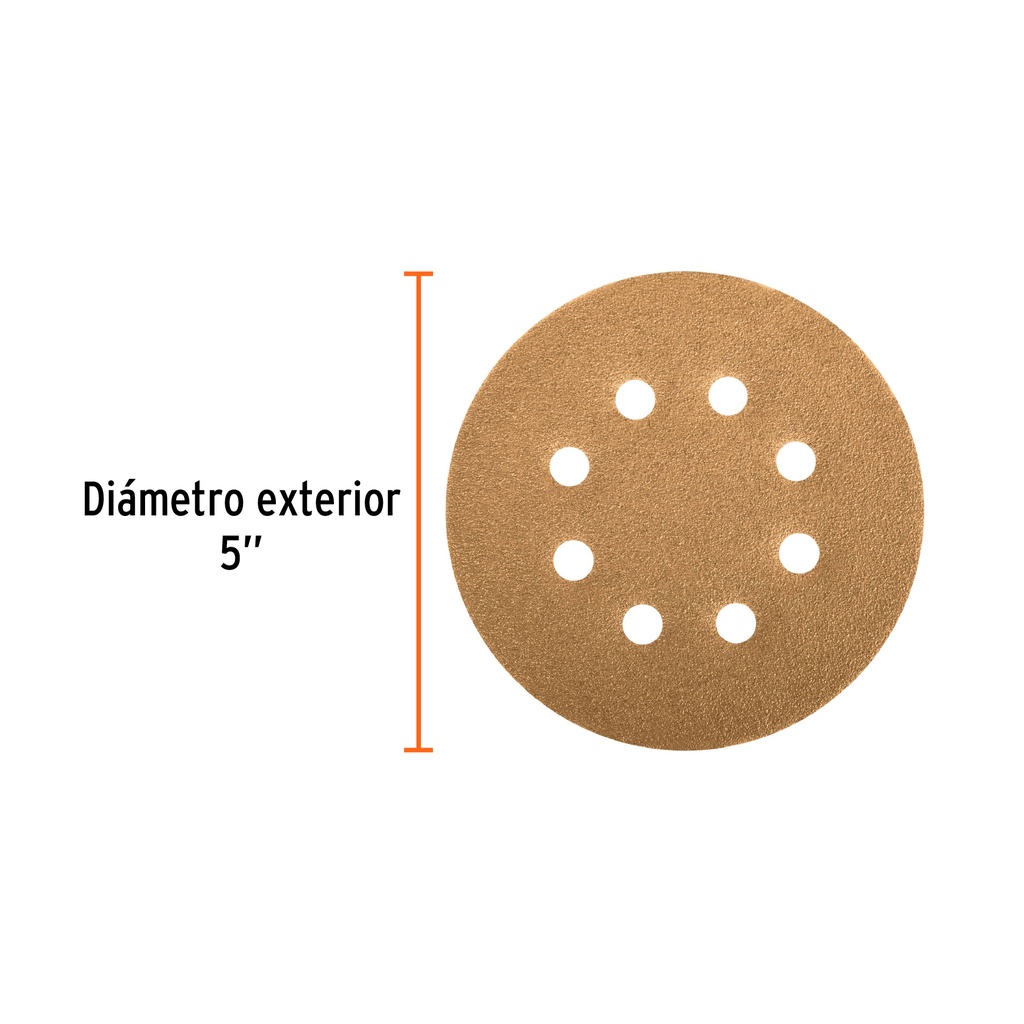 [17848] DISCO LIJA 5' GRANO 60 LIJADORA ROTO_ORB