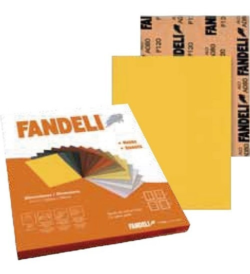 [A080150] LIJA OXIDO DE ALUMINIO FANDELI A080 150