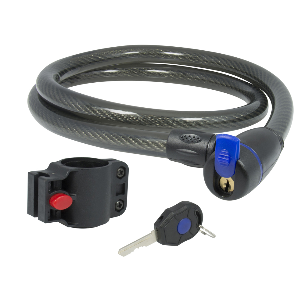 [13CN] CANDADO CABLE CON LLAVE 1.8X120CM LOCK