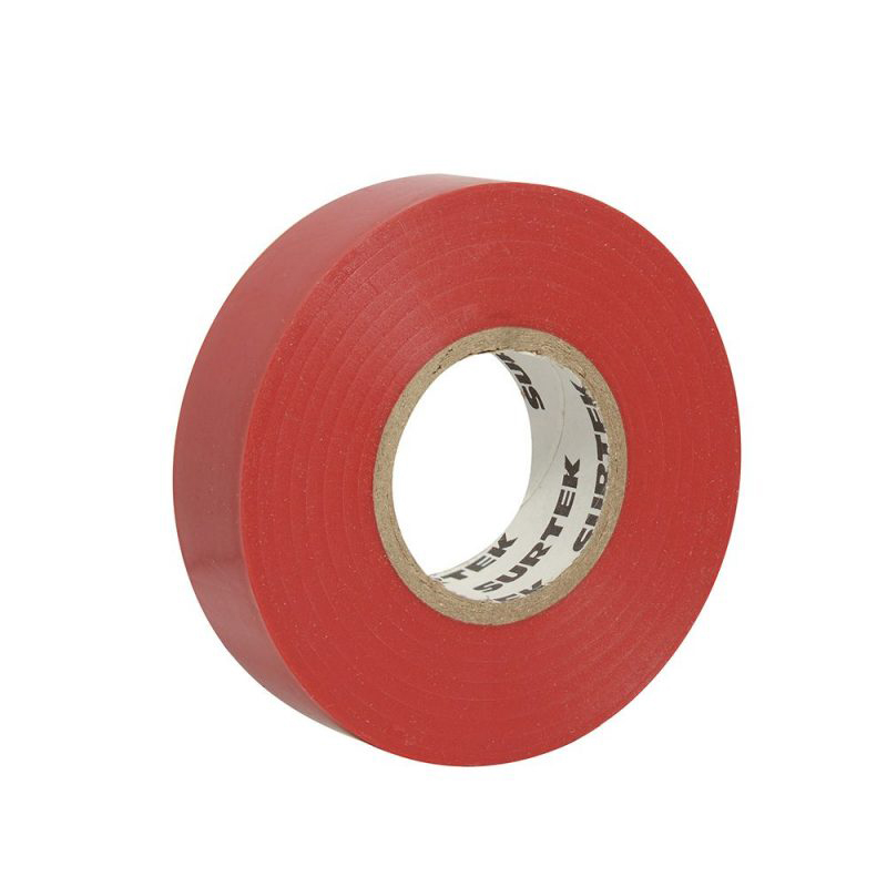 [138008] CINTA DE AISLAR SURTEK ROJO 18M