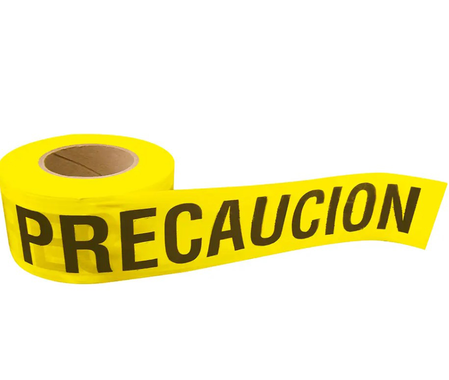 [137297] CINTA DE PRECAUCION SURTEK ANCHO 3DE100M