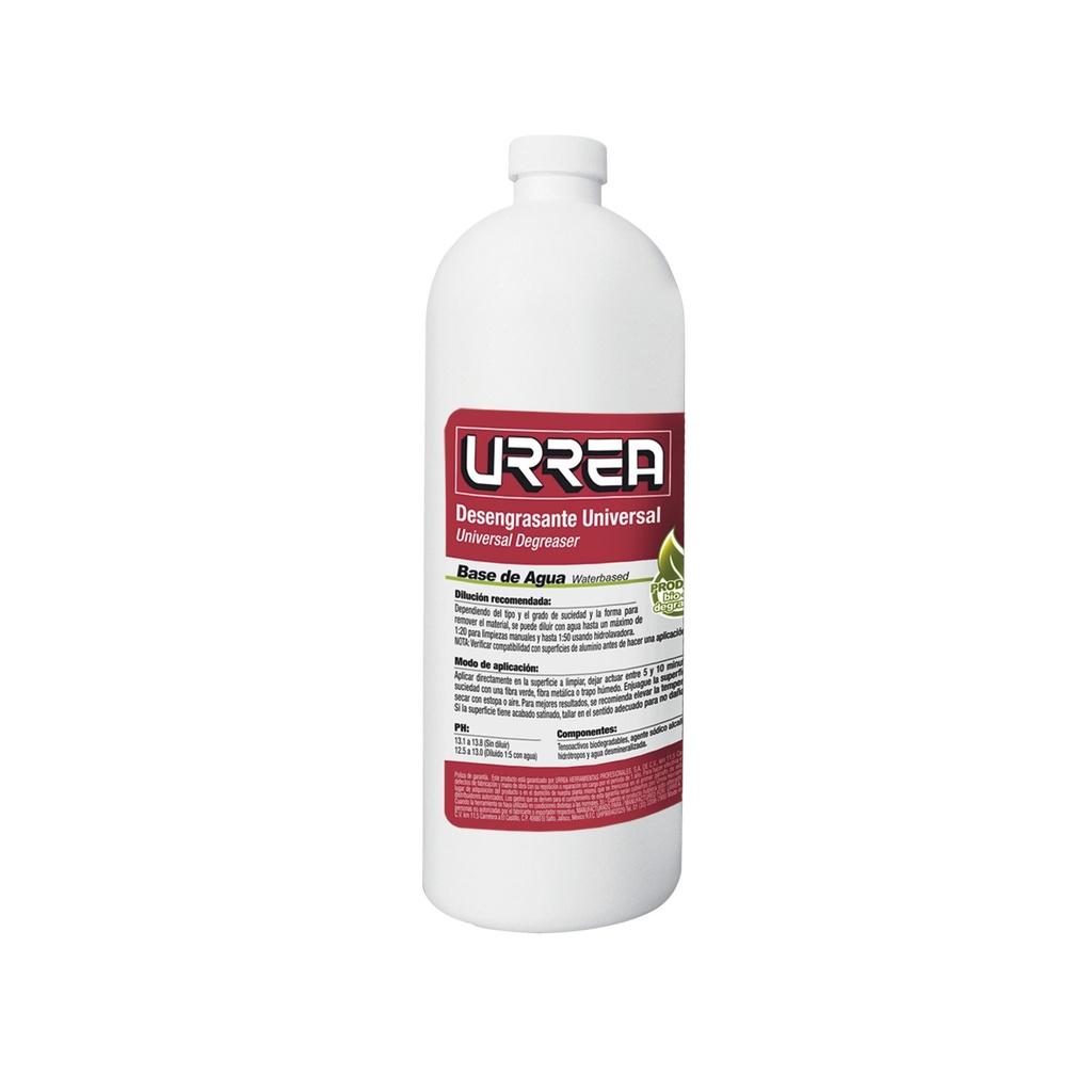 DESENGRASANTE URREA BASE AGUA 1L
