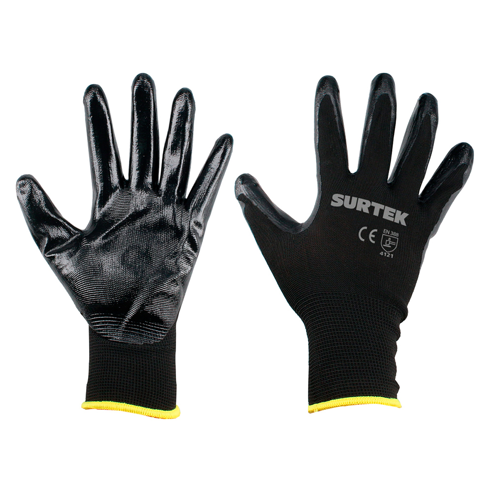 [GNNM] GUANTES NAILON C/ NITRILO SURTEK MEDIANO