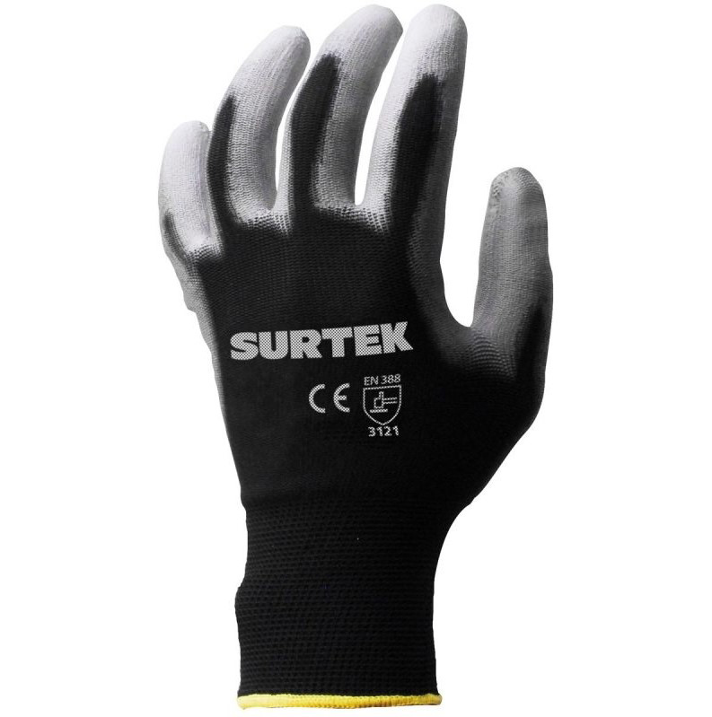 [GNPM] GUANTES NAILON POLIURETANO SURTEK MED