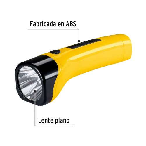 LINTERNA RECARGABLE DE LED 80LM PRETUL