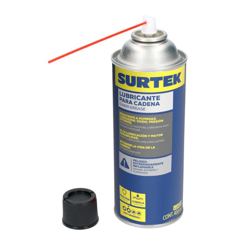 [LU400] LUBRICANTE PARA CADENA SURTEK 400ML