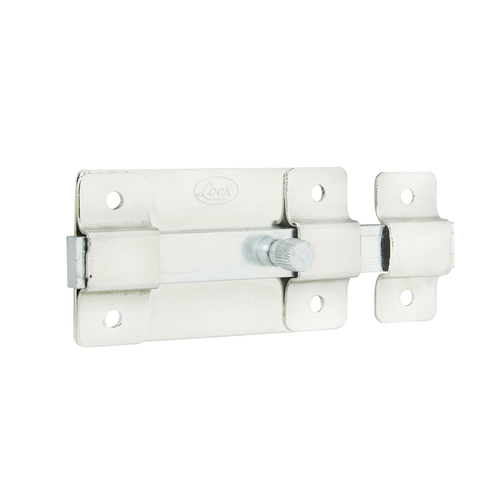 PASADOR SOBREPONER 12CM NÍQUEL SAT LOCK