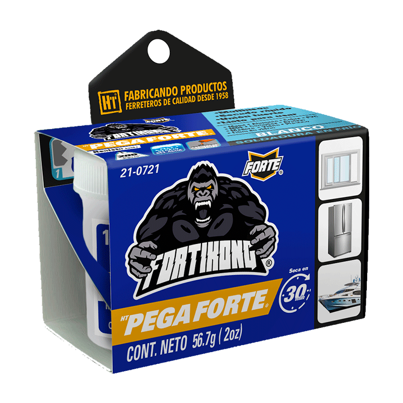 [21-0721] PEGAFORTE EPOXICO 2 OZ BLANCO