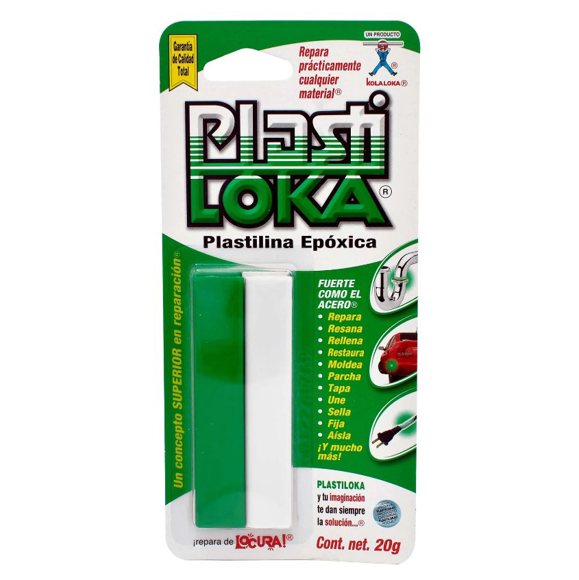 [630001] PLASTILOKA VERDE 20G